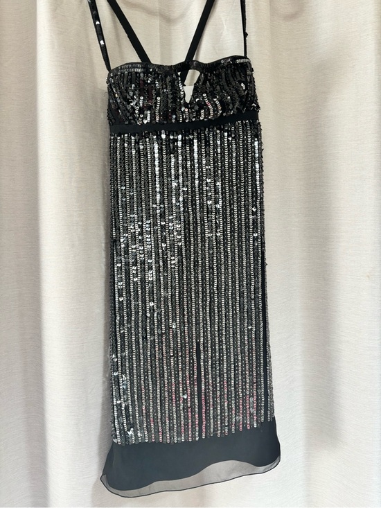 Celine Dresses & Skirts - Black sequin Celine cocktail dress